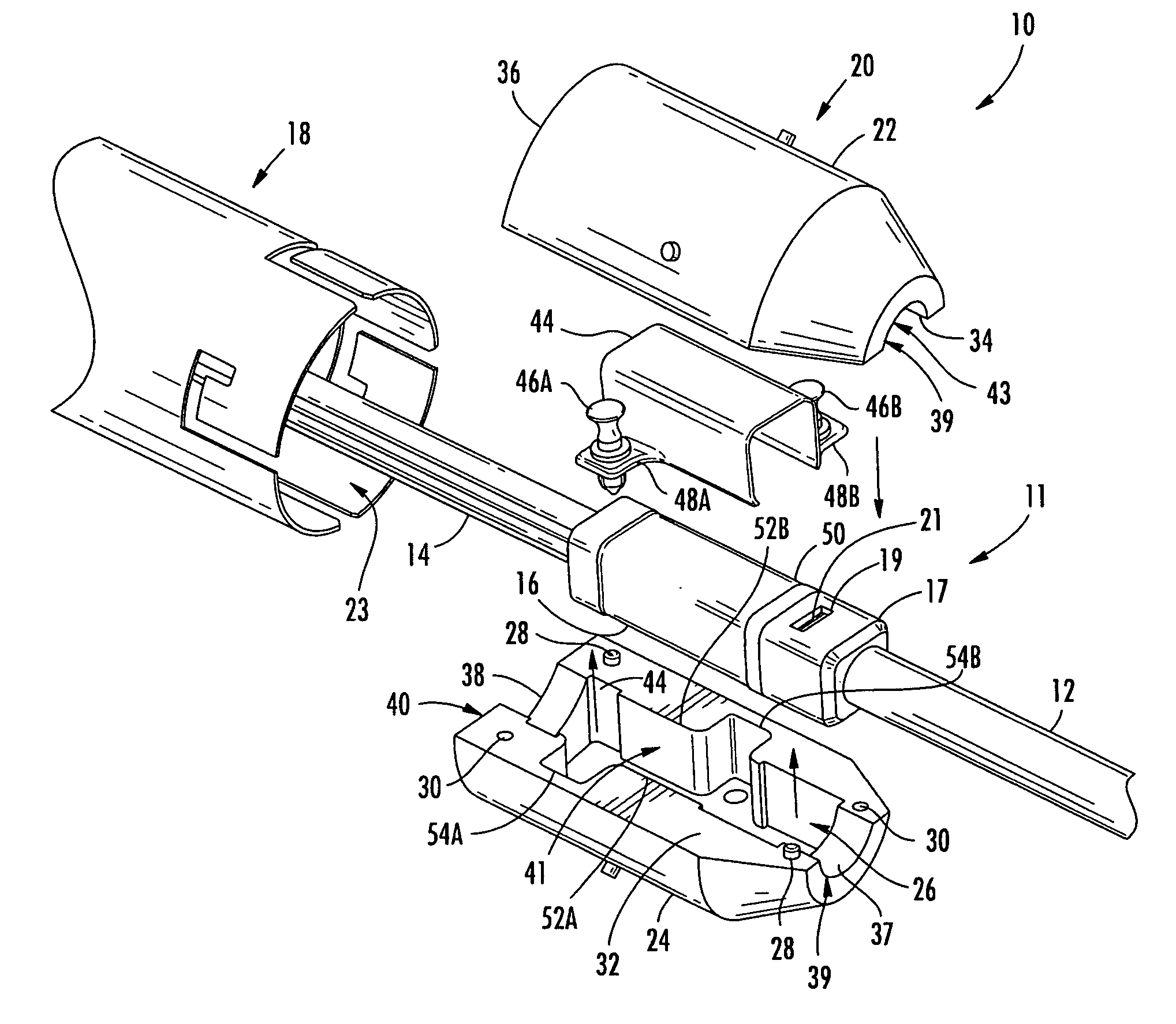 Pulling Grip Assembly for a Fiber Optic Assembly