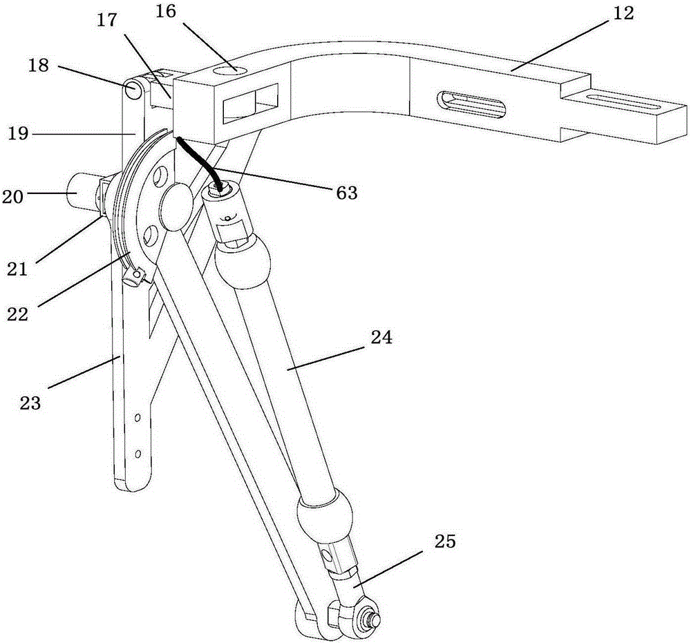 Pneumatic muscle-driven exoskeleton assist mechanism