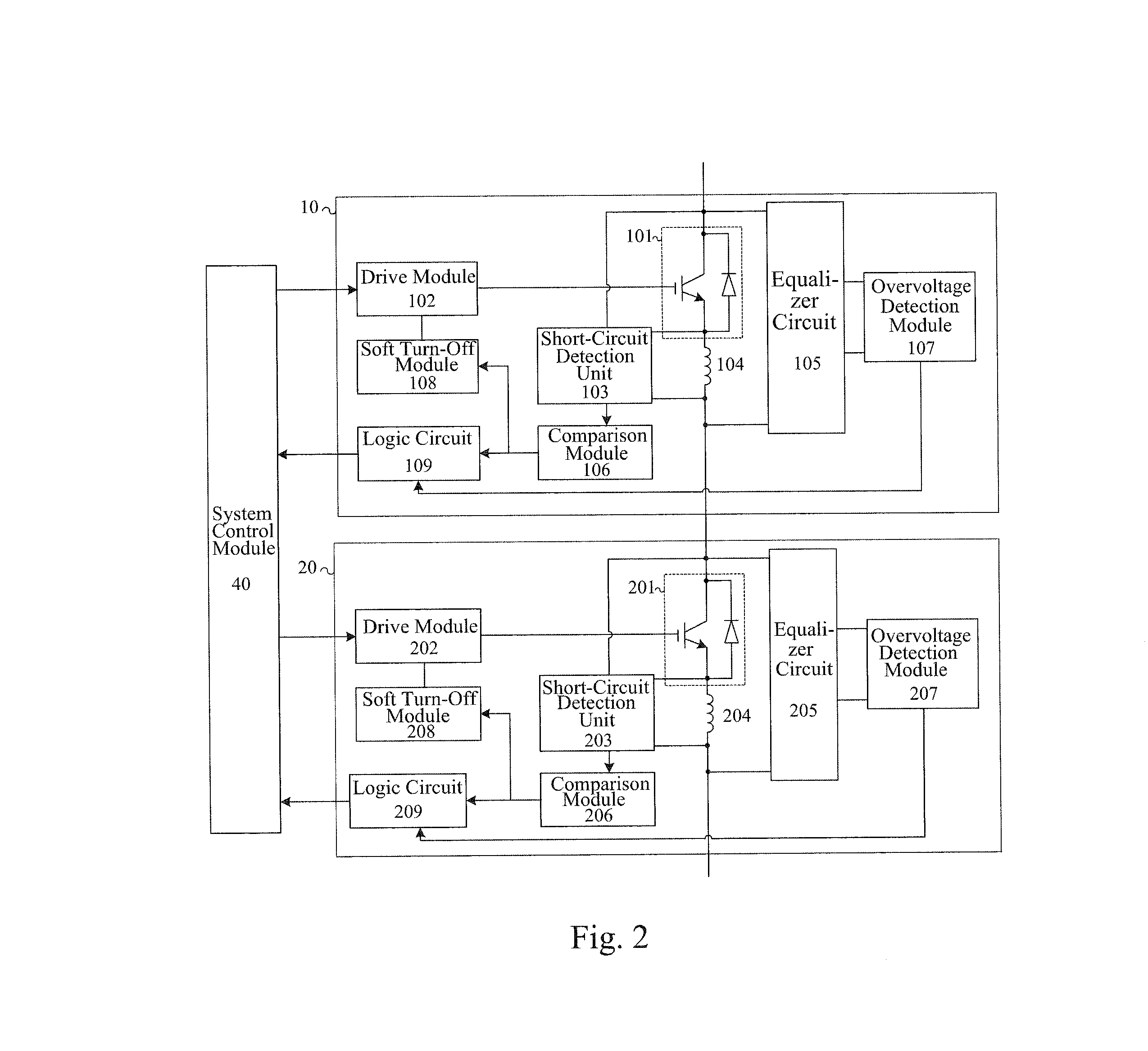 Power semiconductor switch series circuit and control method thereof