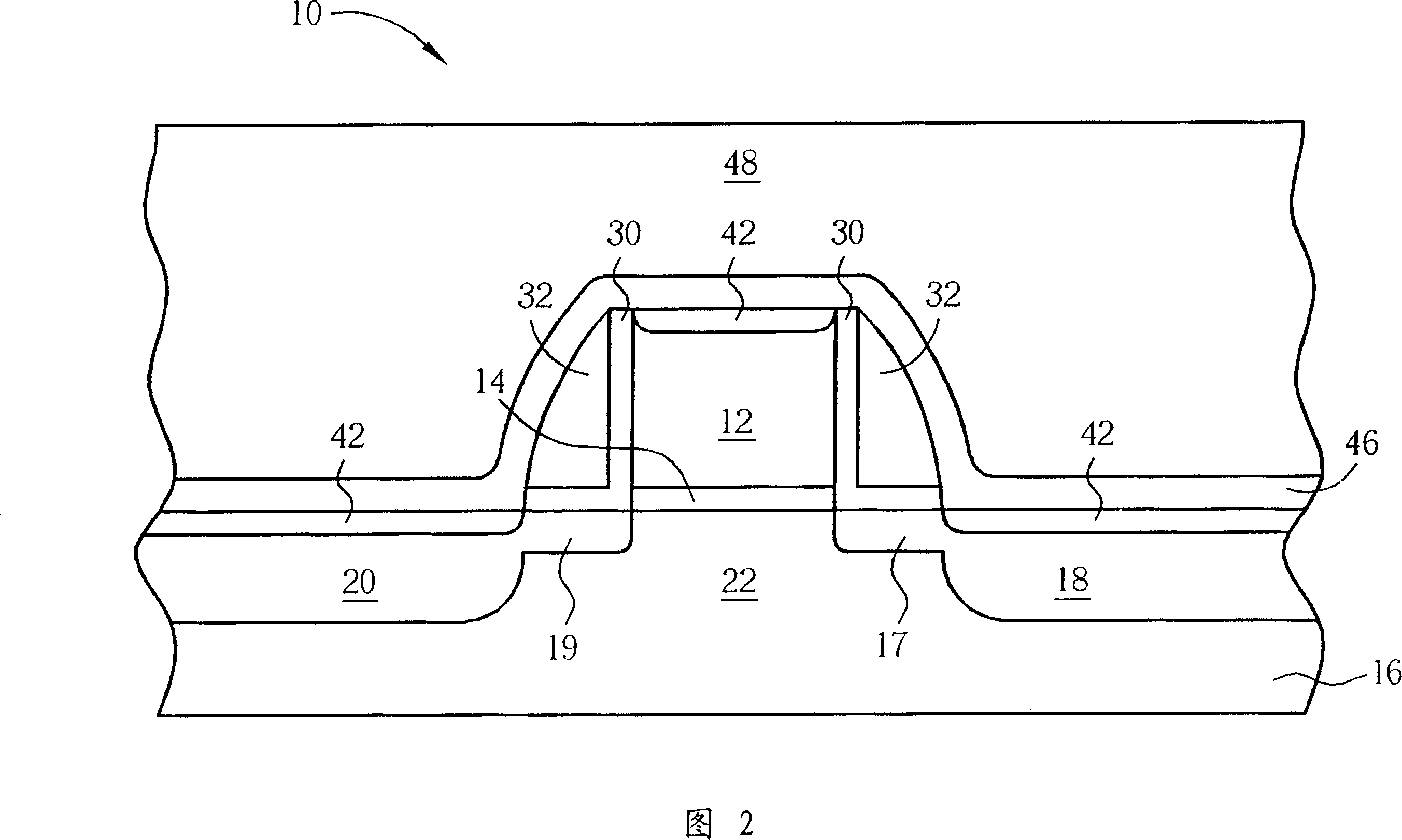 Semiconductor transistor element and its production