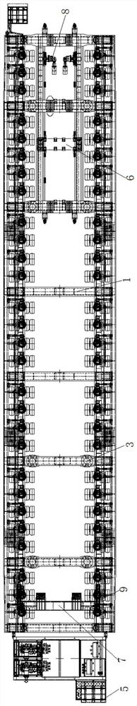 A low-level beam transport vehicle