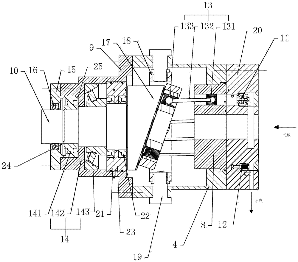 Axial piston pump