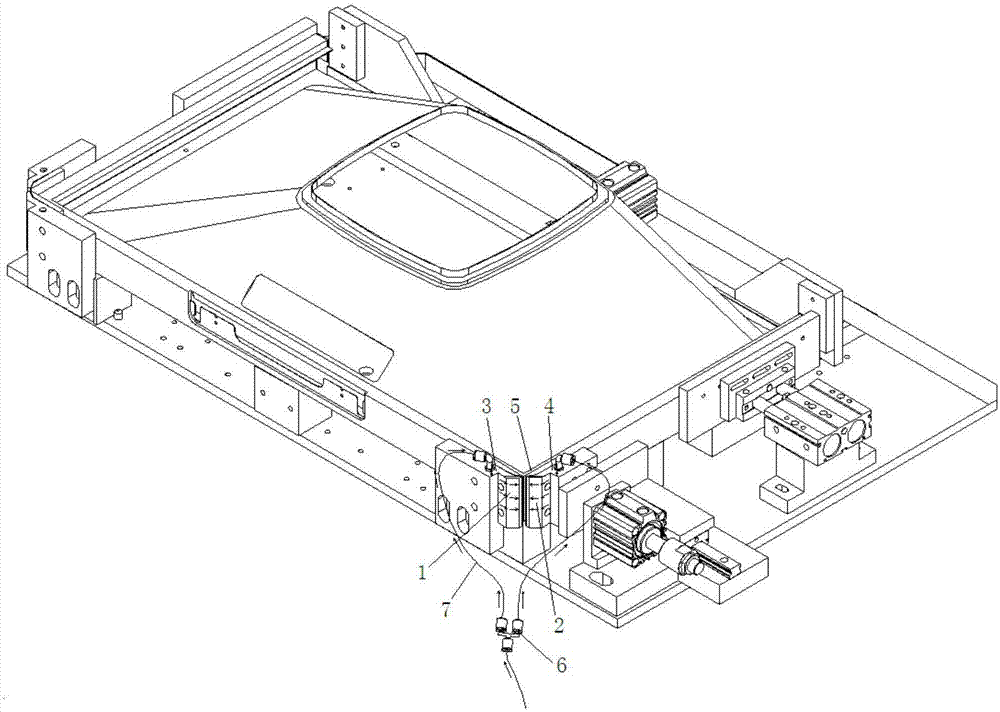 Stainless steel material welding polishing wiredrawing method and welding device used by stainless steel material welding polishing wiredrawing method