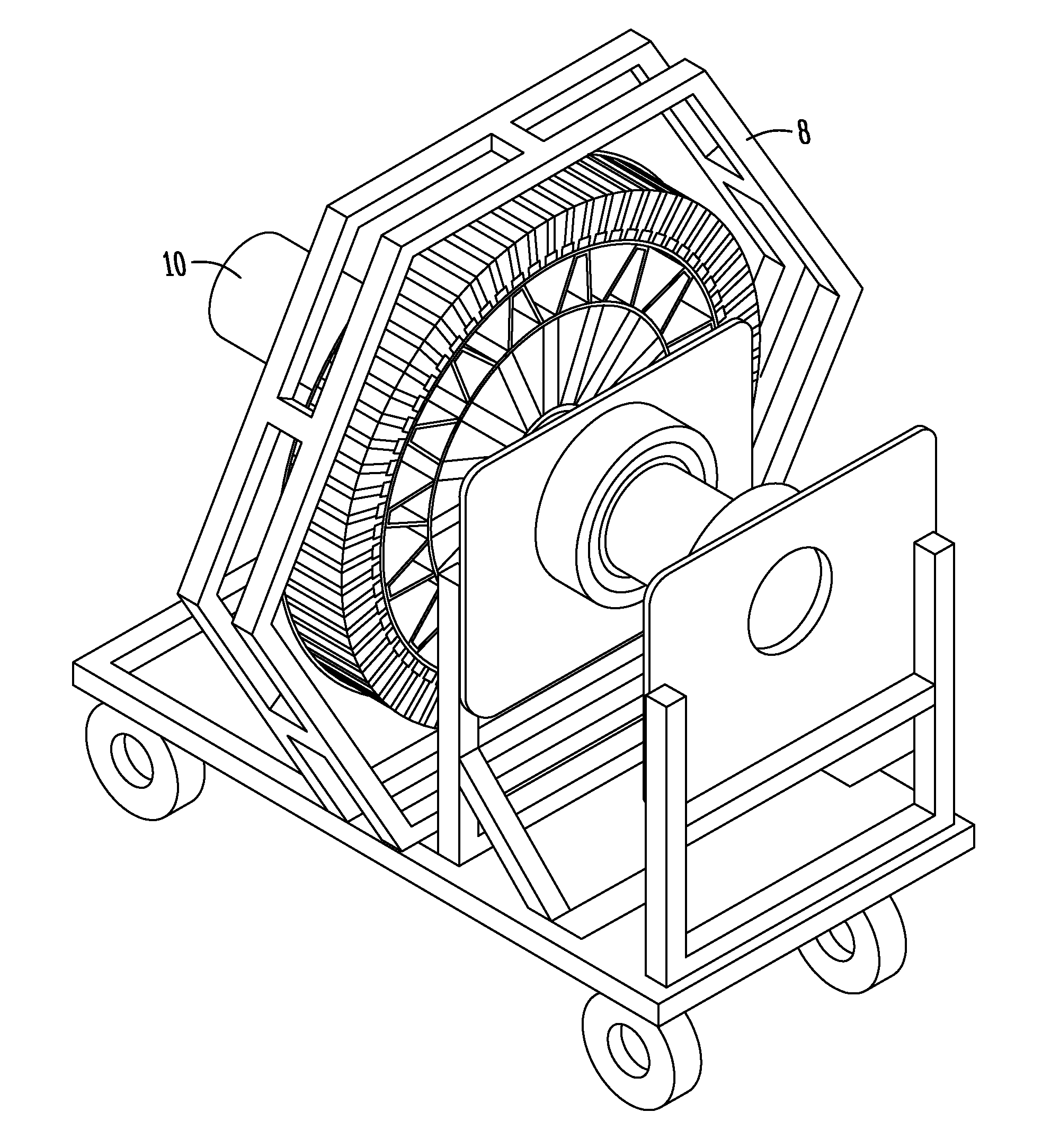 Direct drive wind turbine and blade assembly