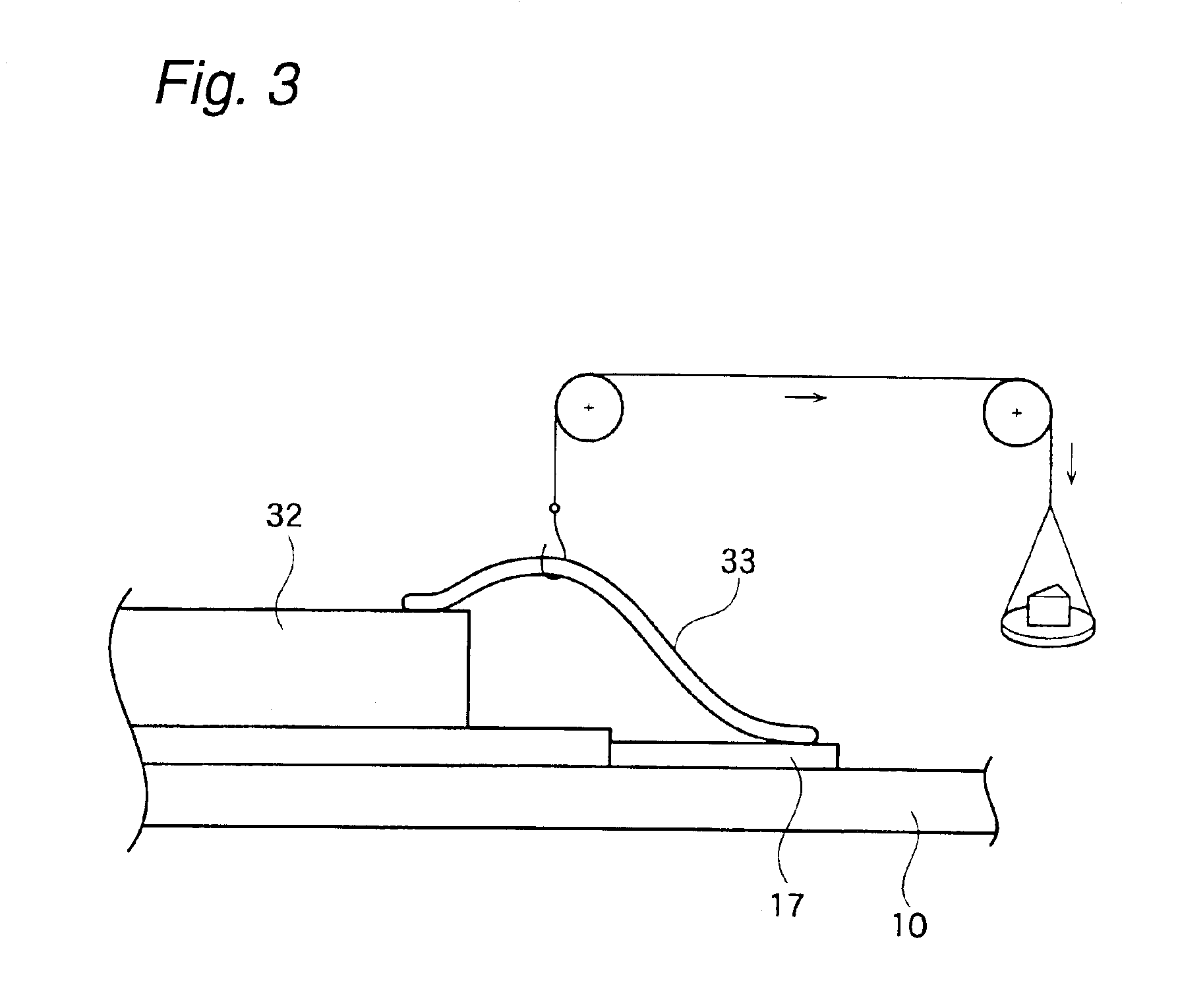 Film carrier tape for mounting an electronic part