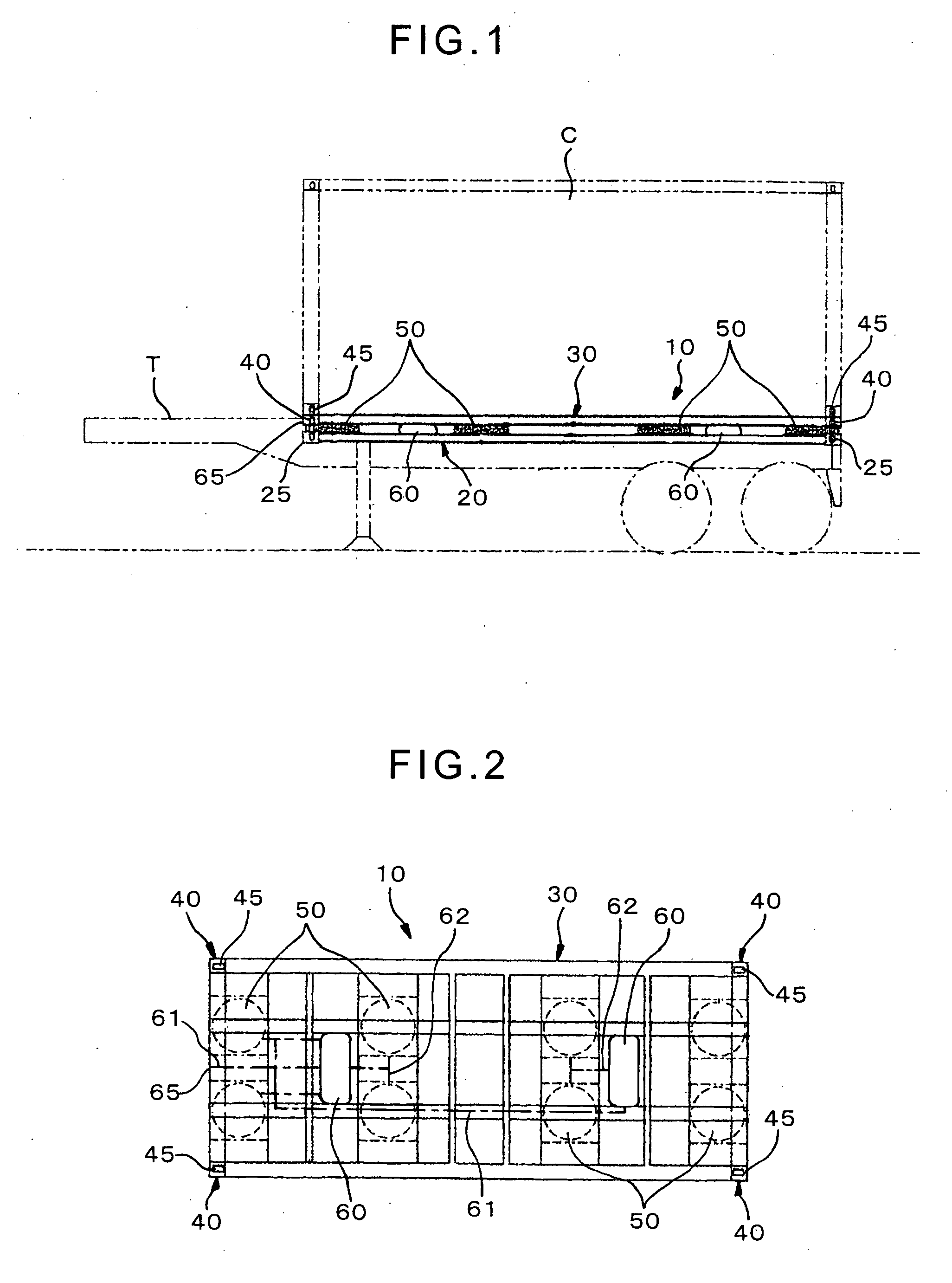 Vibration isolator for container and the like, and method of using the same