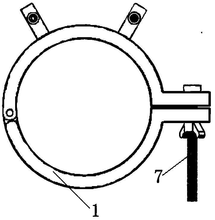 Guy wire positioning device and method of electrical power system