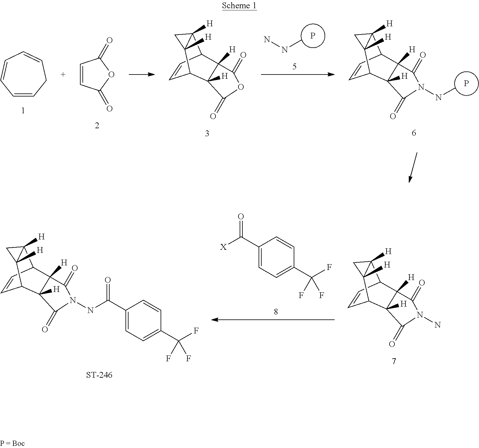 Methods of preparing Tecovirimat