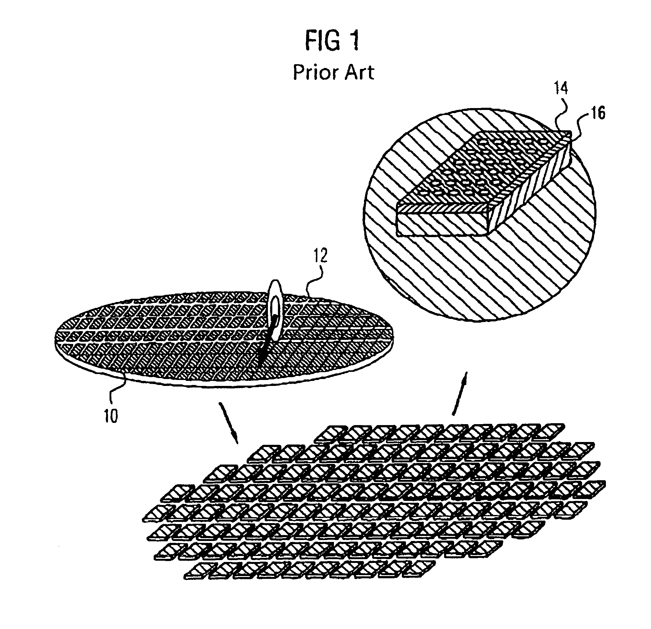 Method for producing encapsulated chips