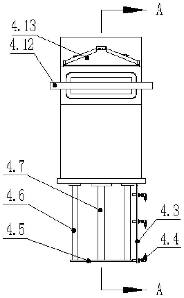 Lower powder supply device of additive manufacturing equipment, powder supply method of lower powder supply device and additive manufacturing equipment