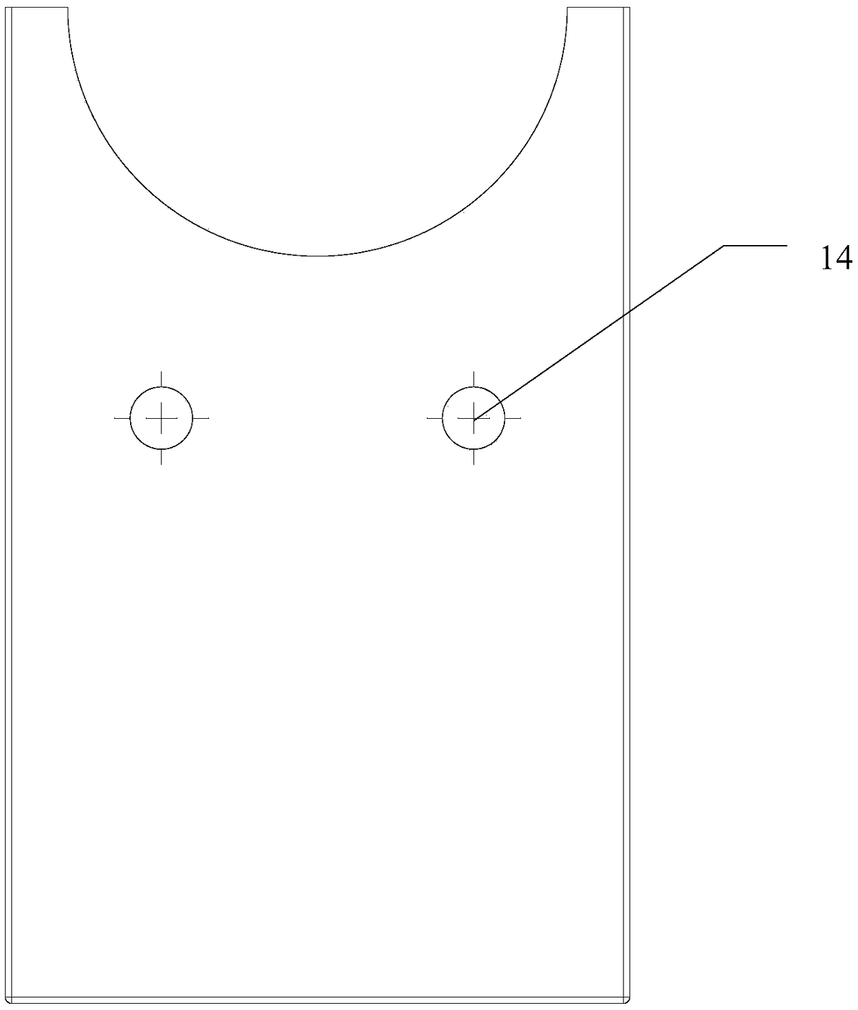 A Karman piezoelectric suspension energy feed device