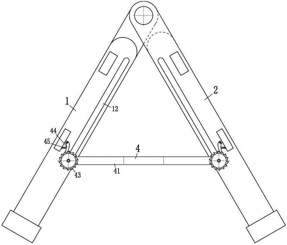 Ladder for power maintenance