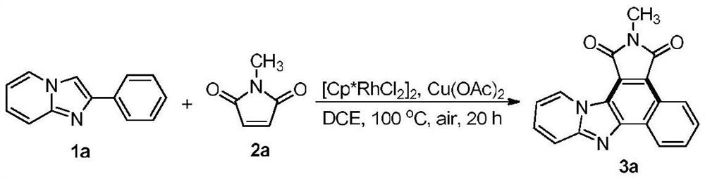 Synthesis method of benzo[e]pyridylimidazole[4,5-g]isoindole-1,3(2H)-diketone compound