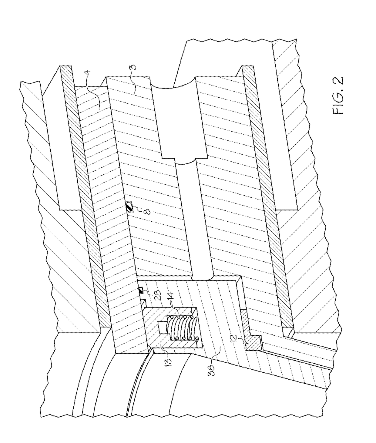 Dynamic variable orifice for compressor pulsation control