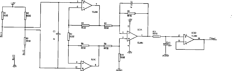 PH value monitoring device and method based on CAN bus network gate