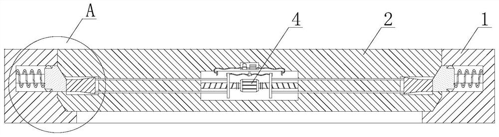 A stainless steel manhole cover with rebound self-locking structure and its locking method