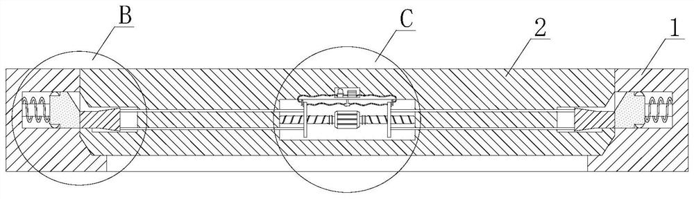 A stainless steel manhole cover with rebound self-locking structure and its locking method