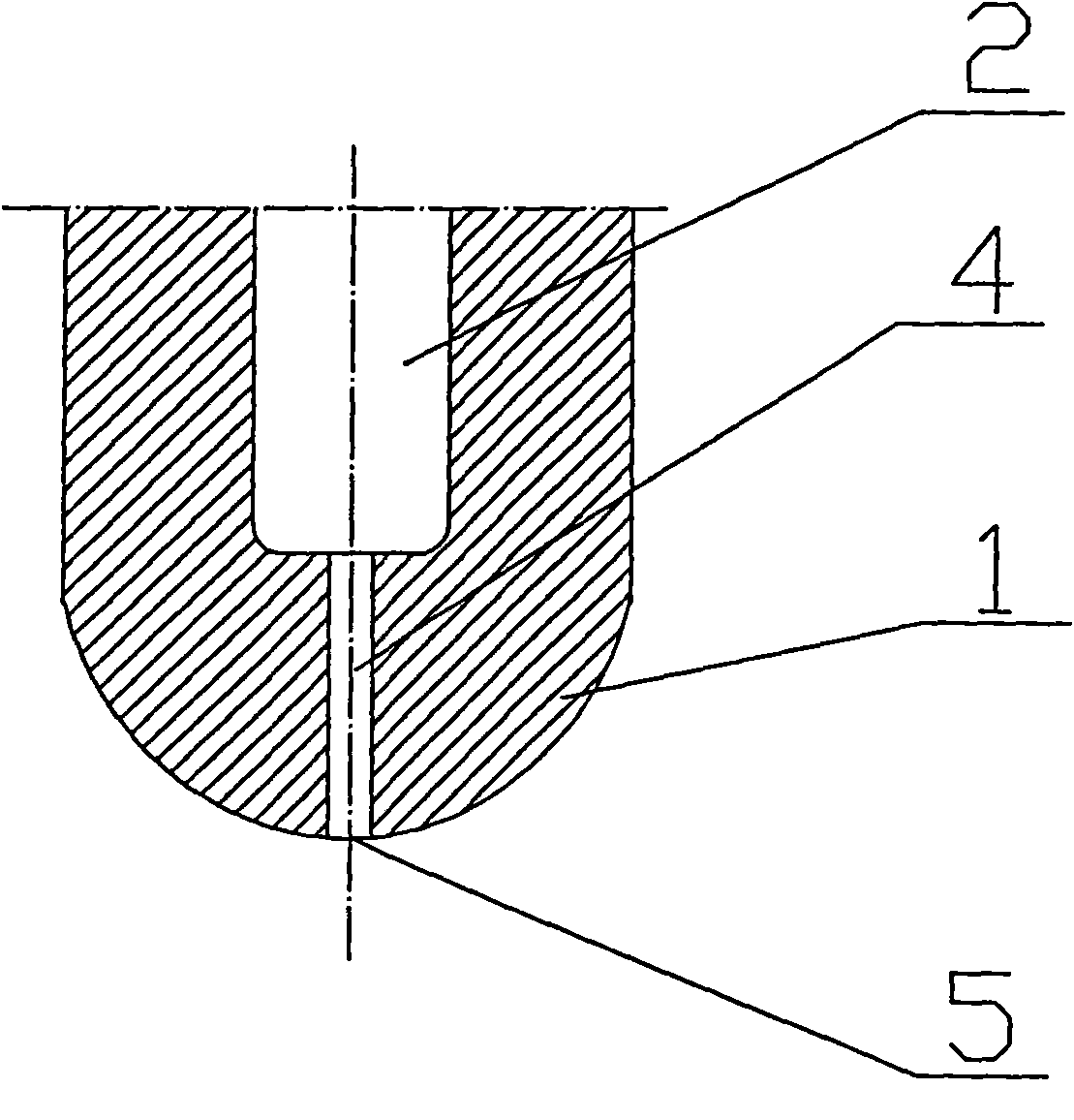 Integral type stopper capable of controlling inflow gas
