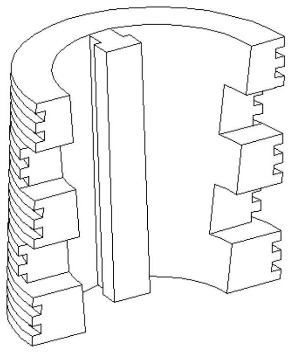 Sliding block type variable-diameter plunger and using method thereof