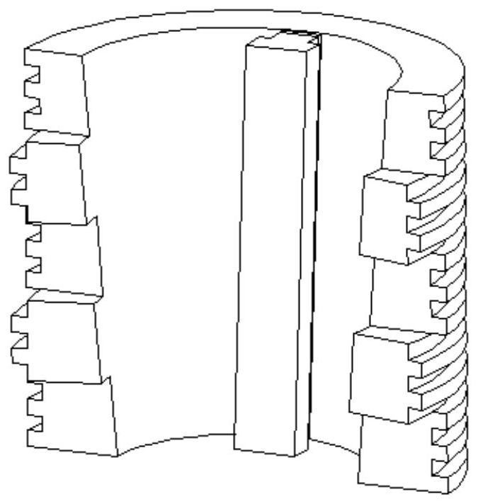 Sliding block type variable-diameter plunger and using method thereof