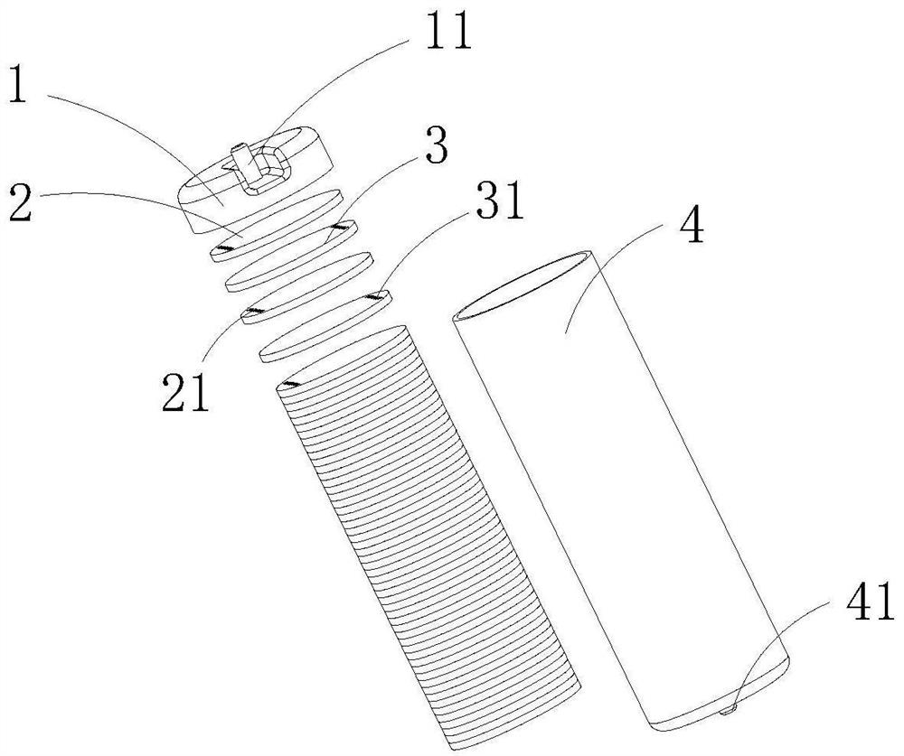 Scale inhibition filtering assembly, evaporator and filtering control method applying scale inhibition filtering assembly and evaporator