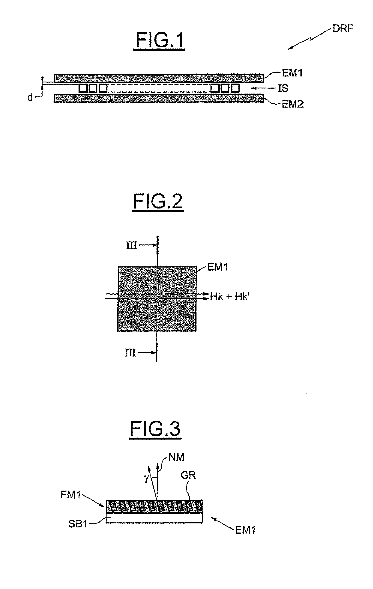 Radio Frequency Device with Magnetic Element, Method for Making Such a Magnetic Element