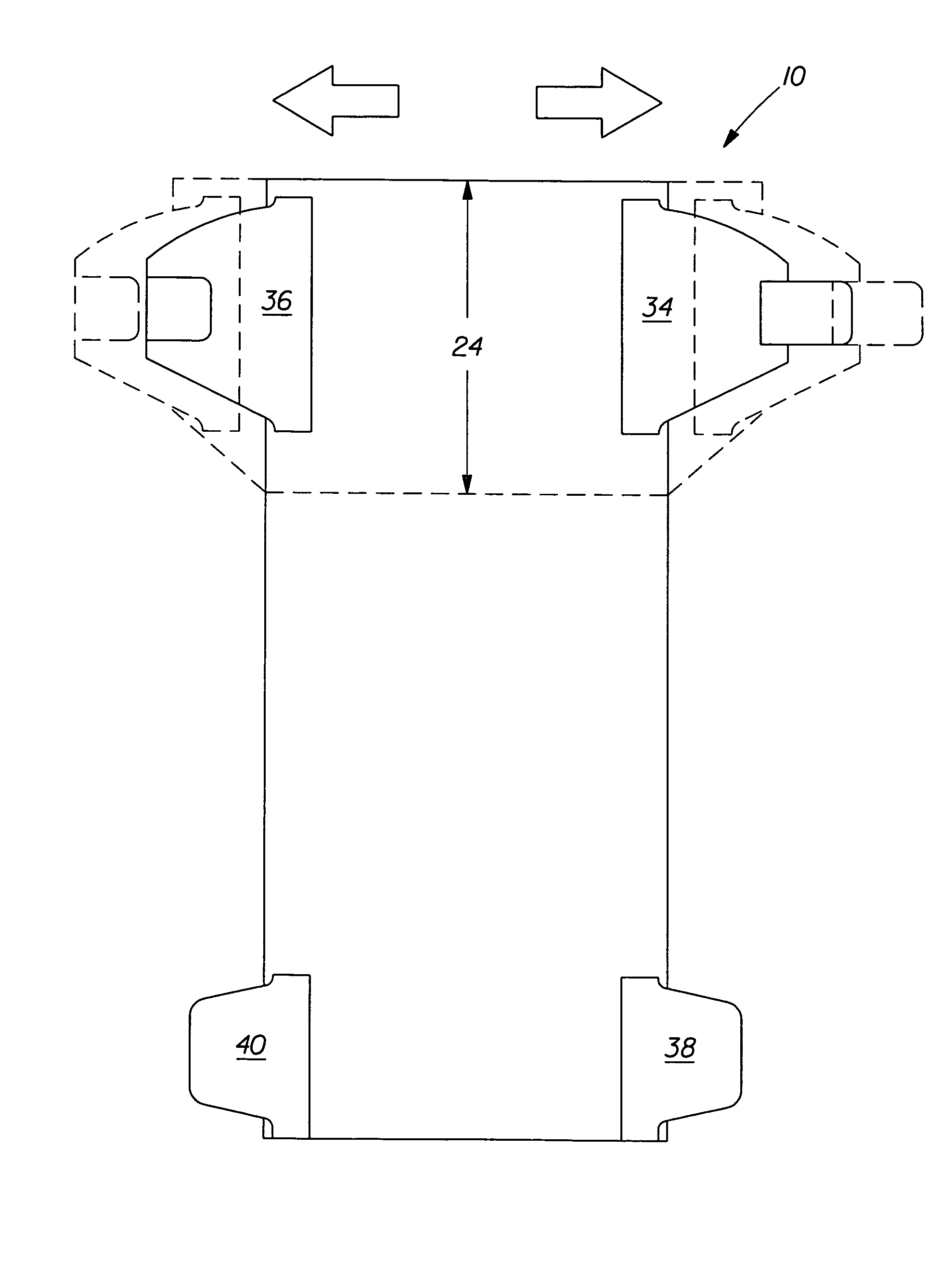 Disposable absorbent articles with components having both plastic and elastic properties