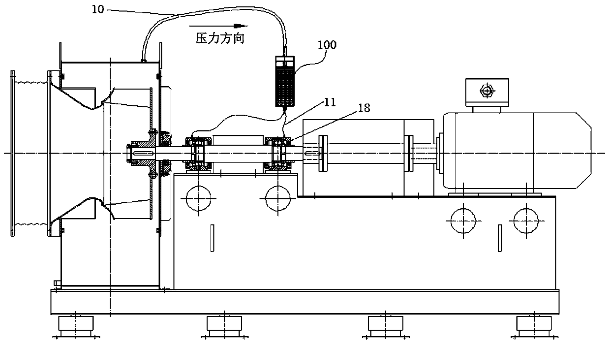 Air fan automatic oil filling device and air fan