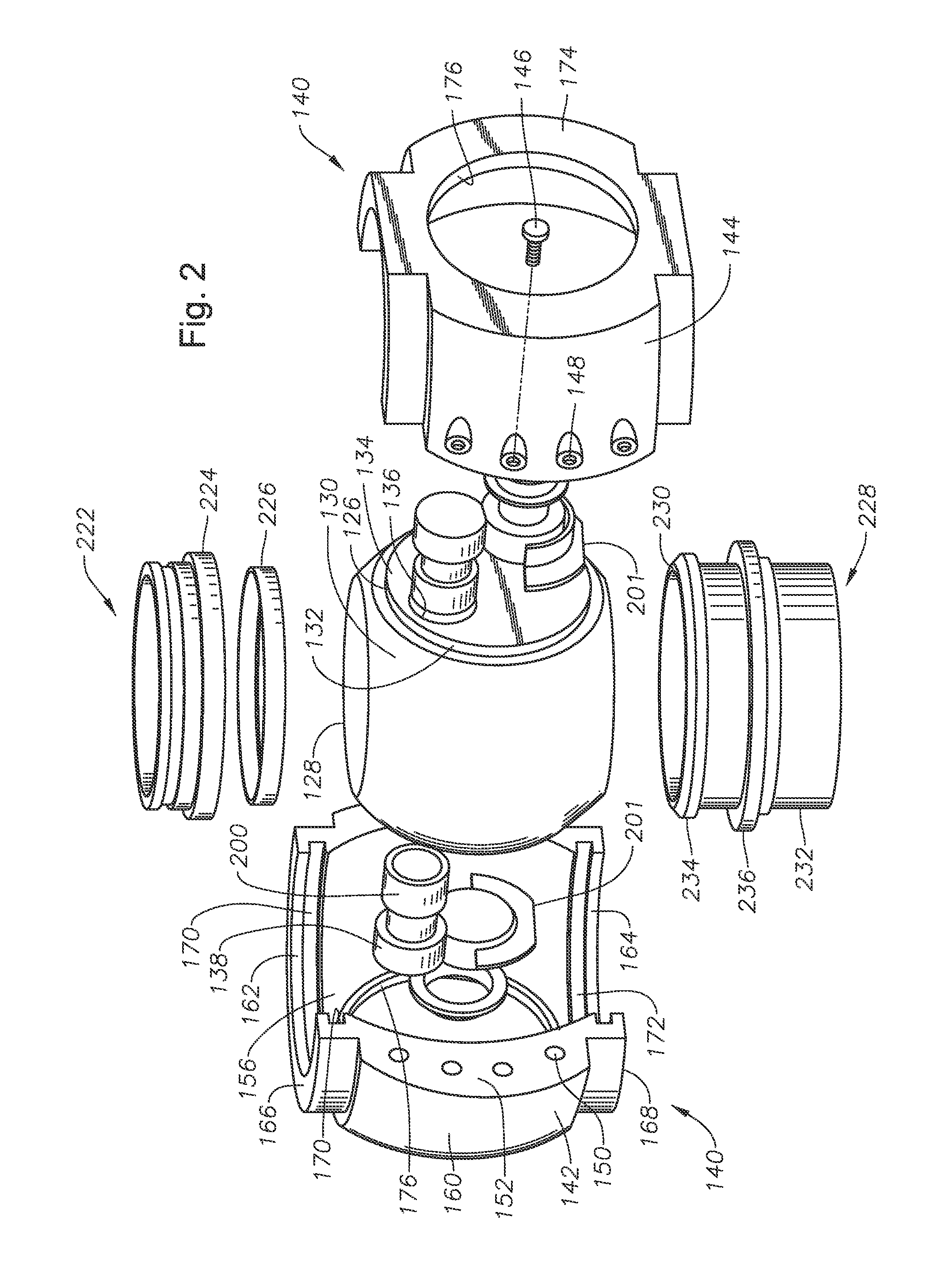 Ball valve enclosure and drive mechanism