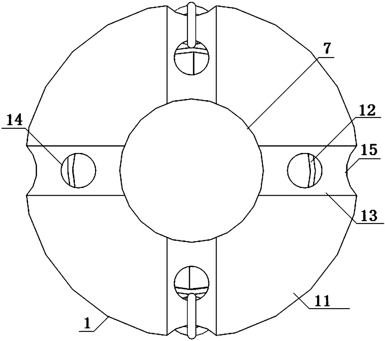 Dry and wet circulation device, and dry and wet circulation method based on device