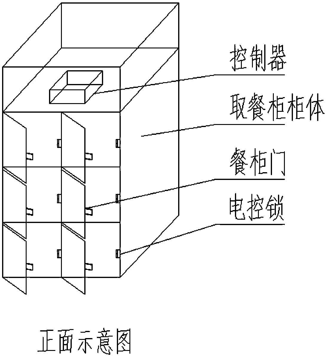 Intelligent dining cabinet and control method thereof