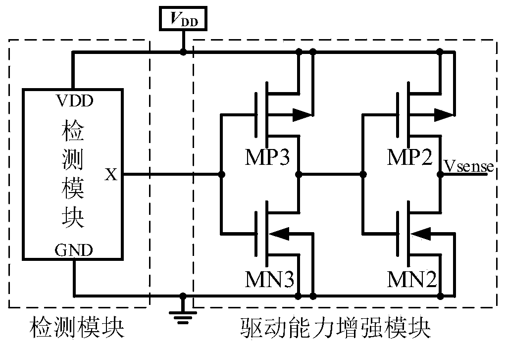 Total dose effect detecting circuit