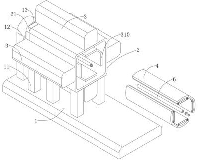 Anti-loosening EPE (Expanded Polyethylene) coiled material winding equipment