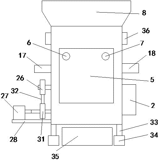 Automatic feed pelleting device