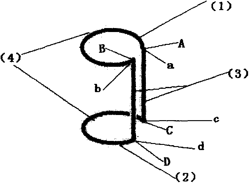 Double-ring prepuce recovering resisting device