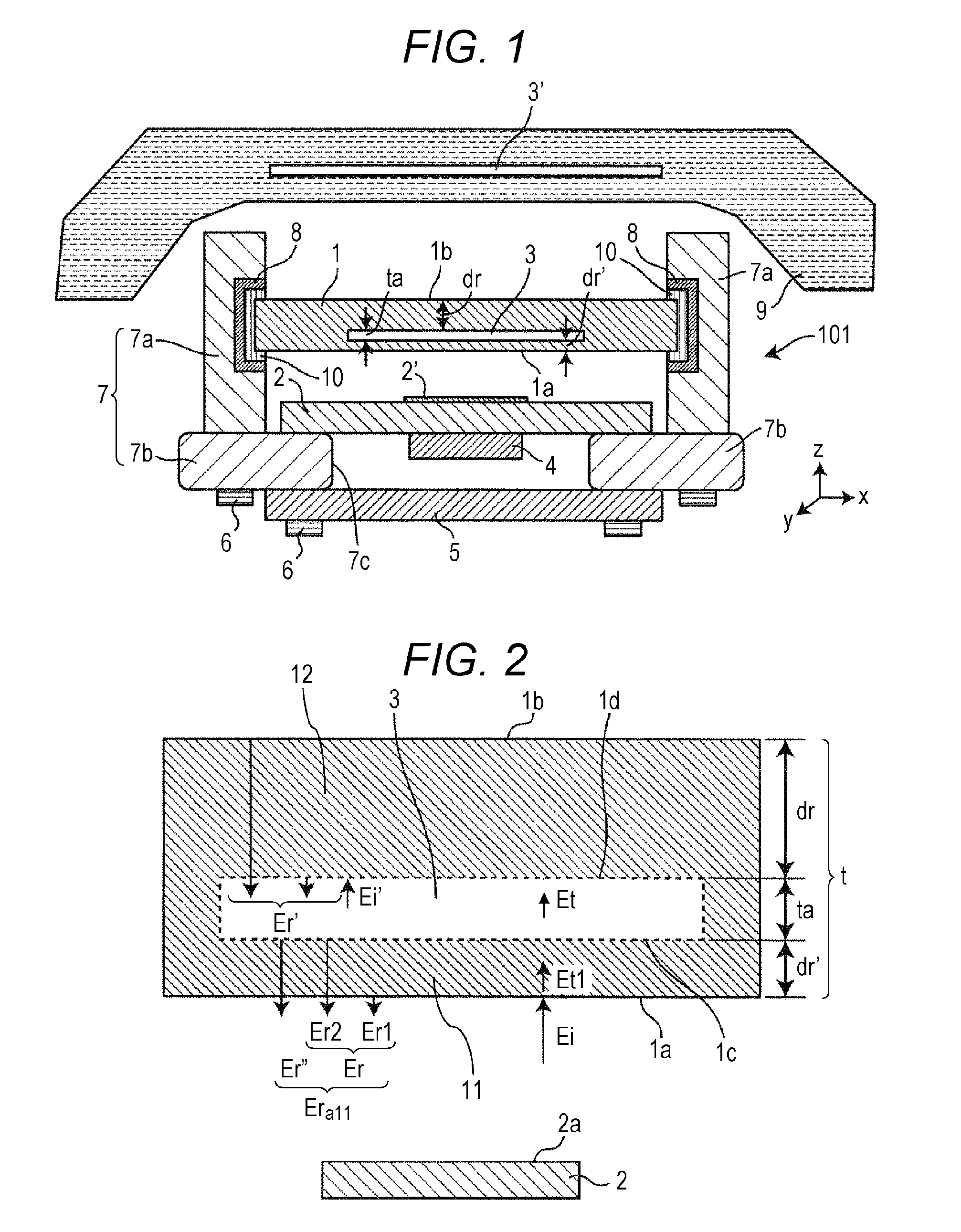 Millimeter wave antenna and radar apparatus for vehicle