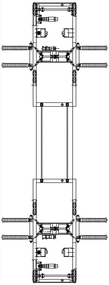 A car carrier for holding and clamping tires