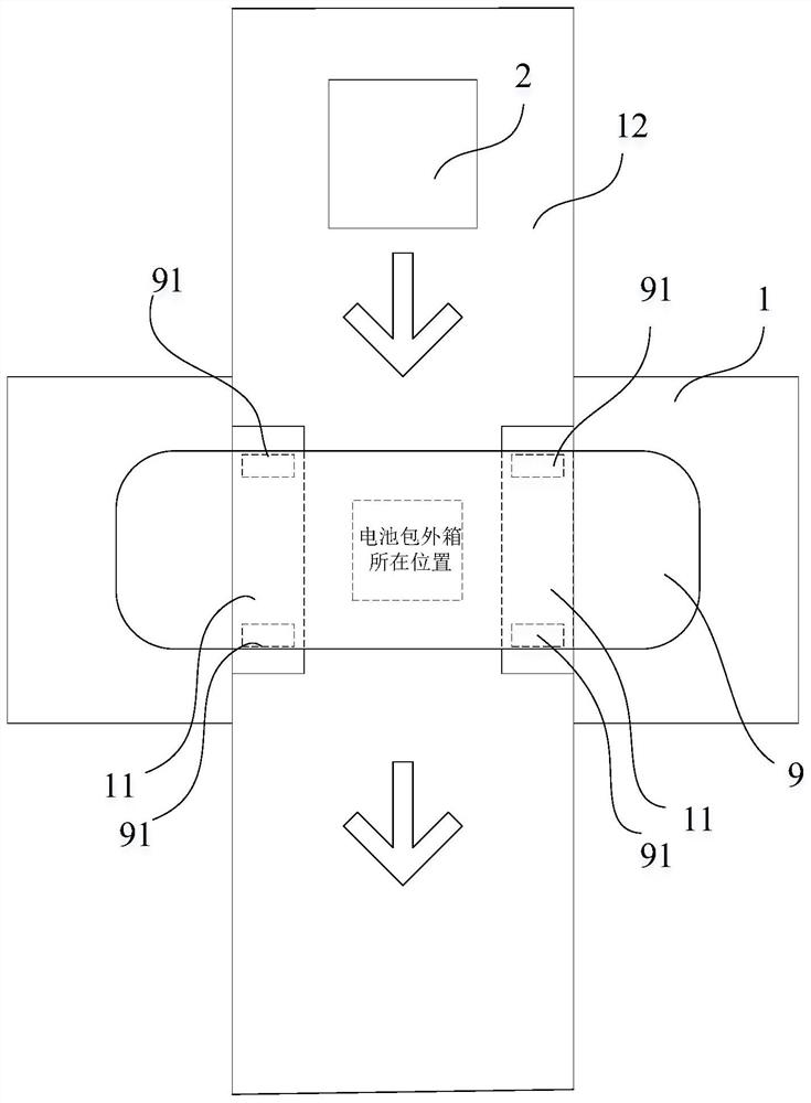 Lane clamping control method and system, electronic equipment and storage medium