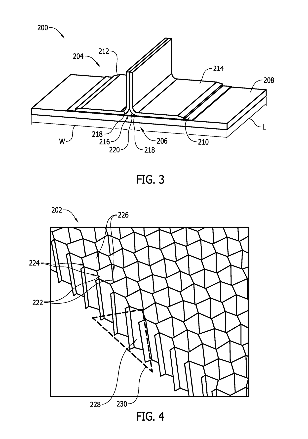 Composite structure and method of forming thereof