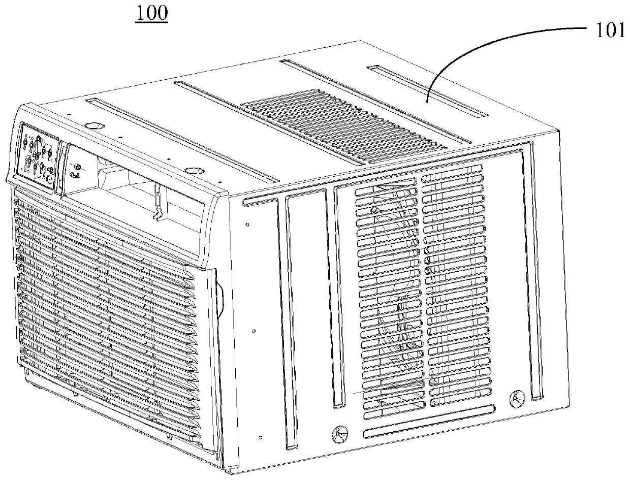 Centrifugal fan blade assembly and air conditioner