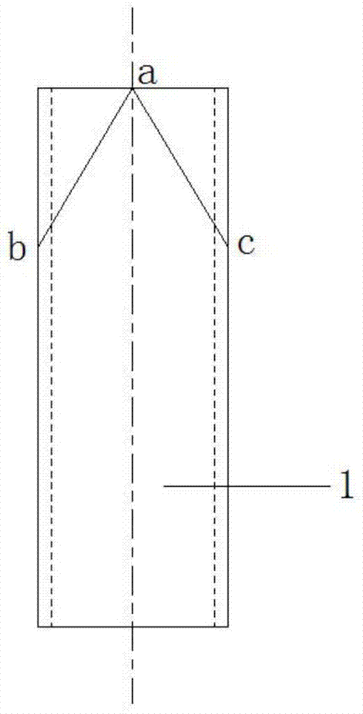 Fast machining method of minor-diameter steel pipe intersecting line