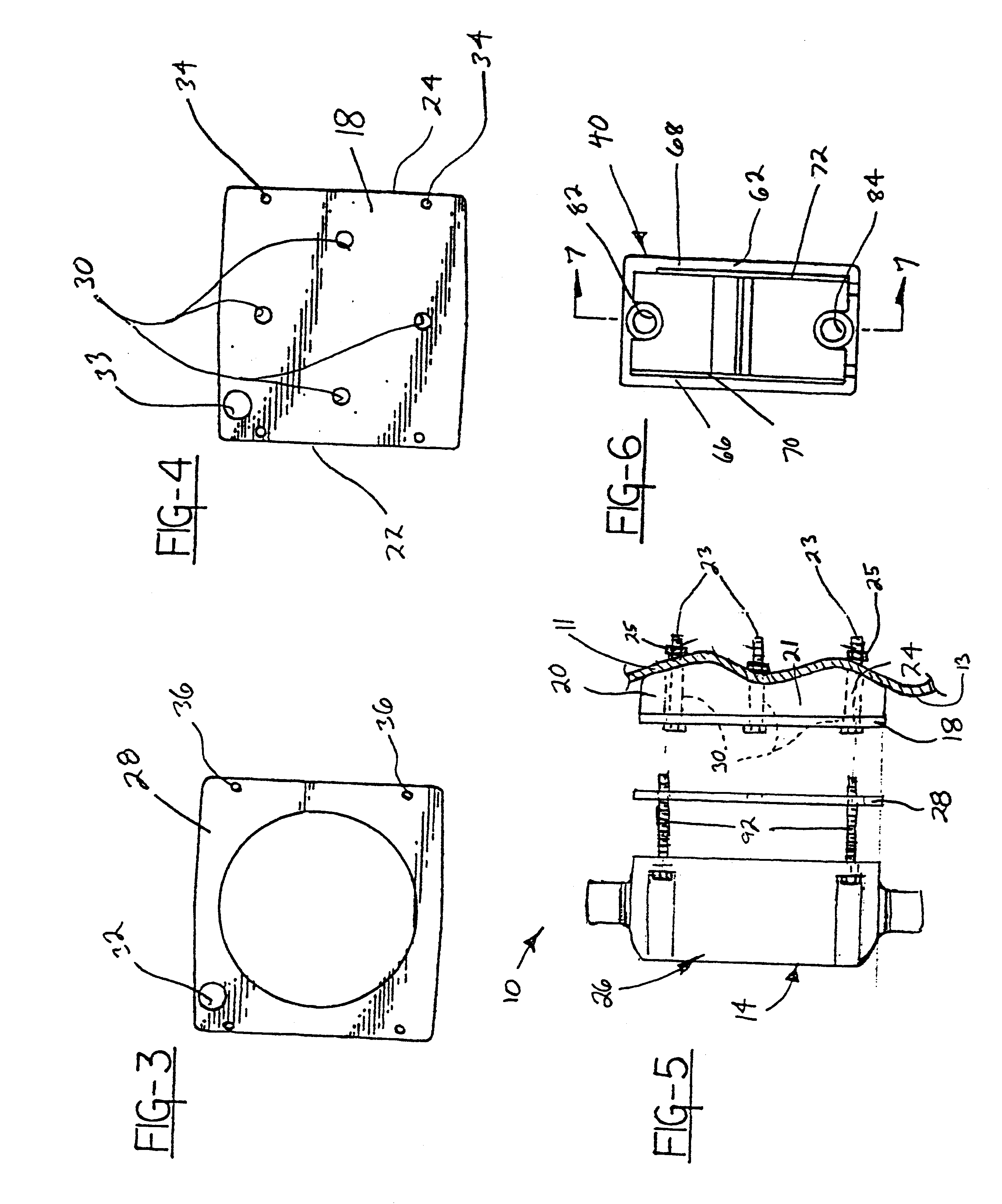 Mounting arrangement for crossing arm
