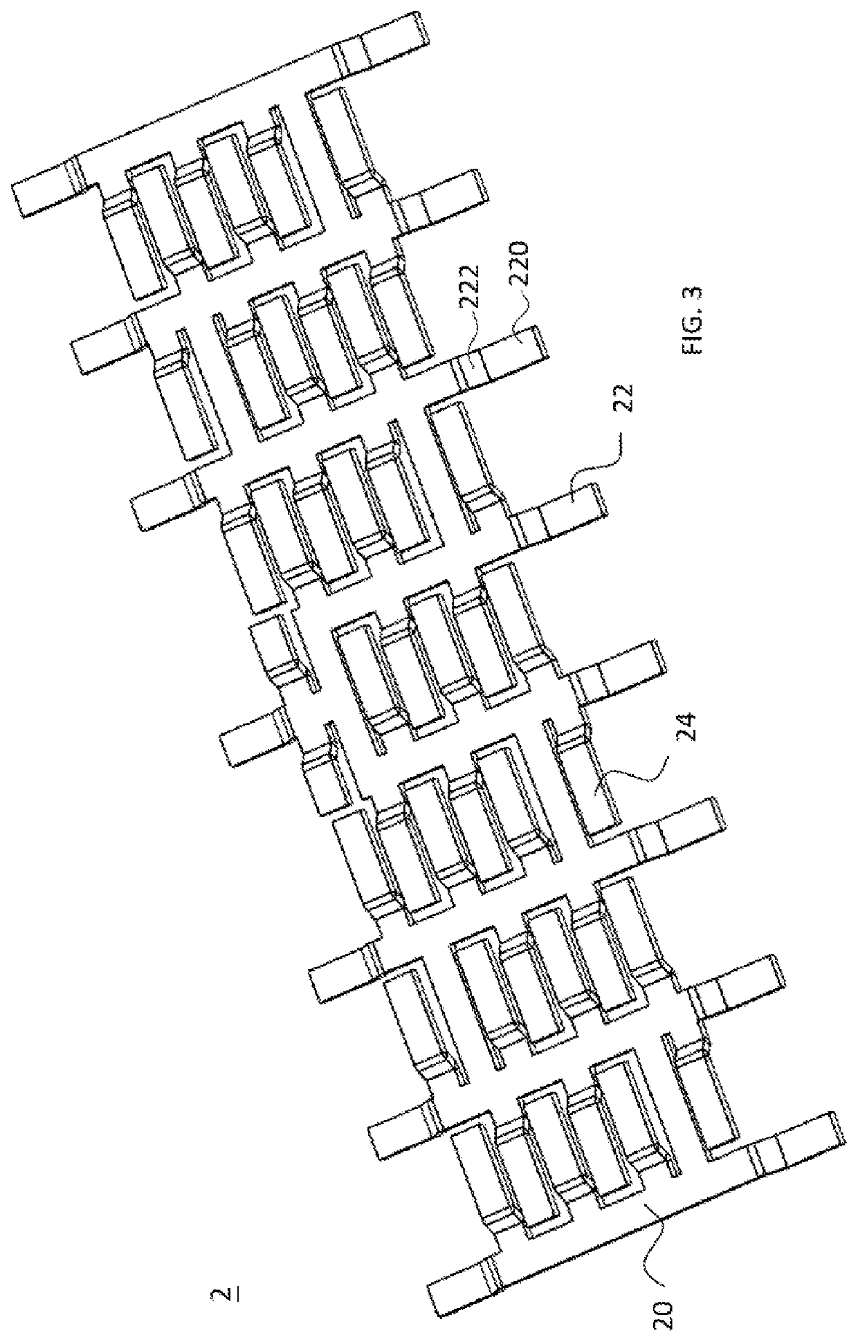 Voltage dividing resistor