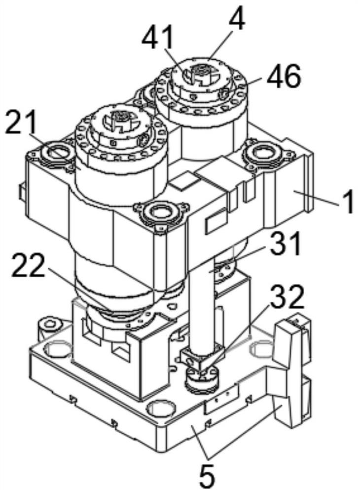 Direct pressure type primary-secondary cylinder of injection molding machine