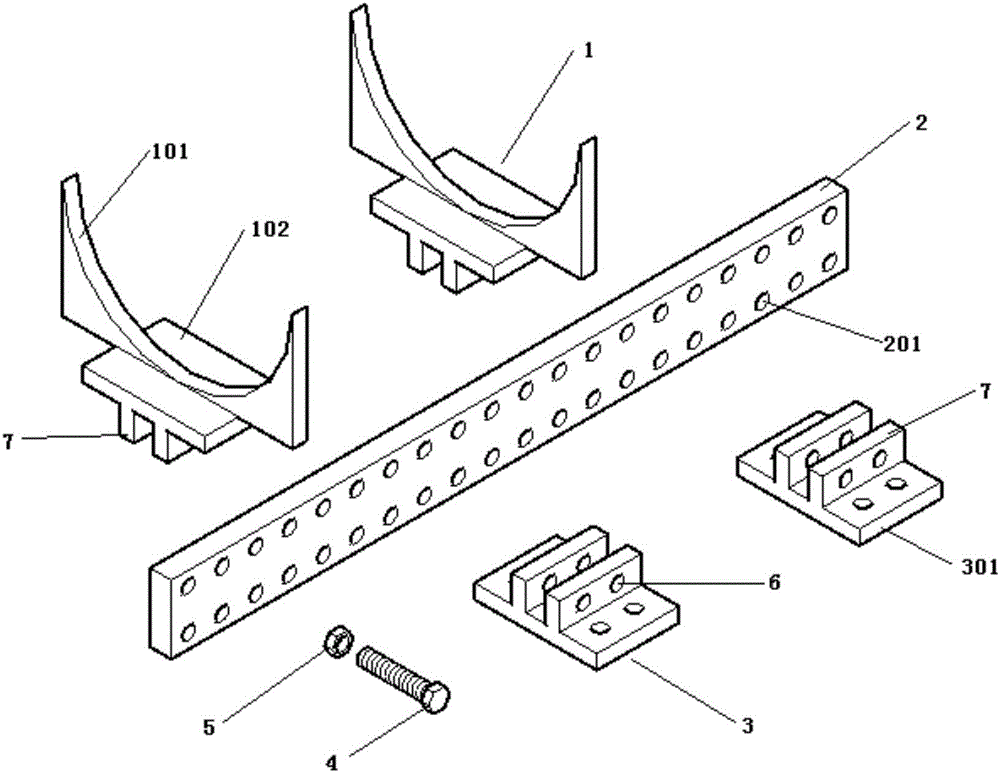 Adjustable air filter support