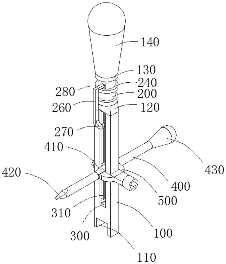 Special tool for quickly disassembling closed cable clamp of coal mining machine on fully mechanized coal mining face