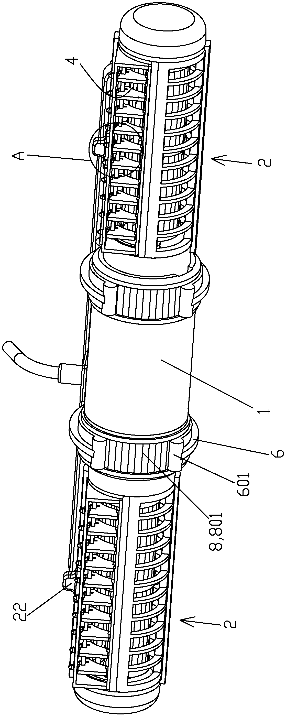 Cross flow pump capable of adjusting water discharge direction