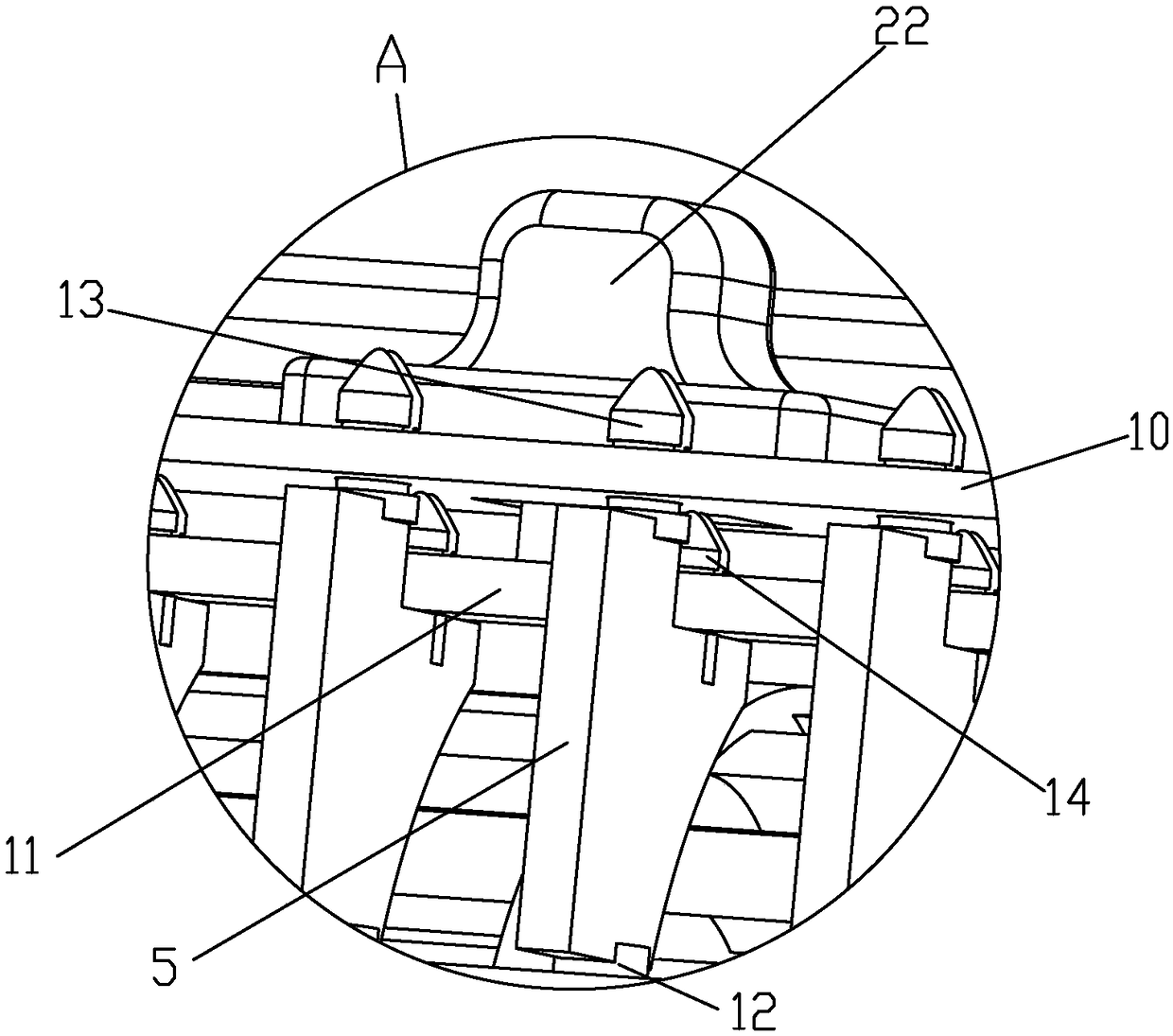 Cross flow pump capable of adjusting water discharge direction