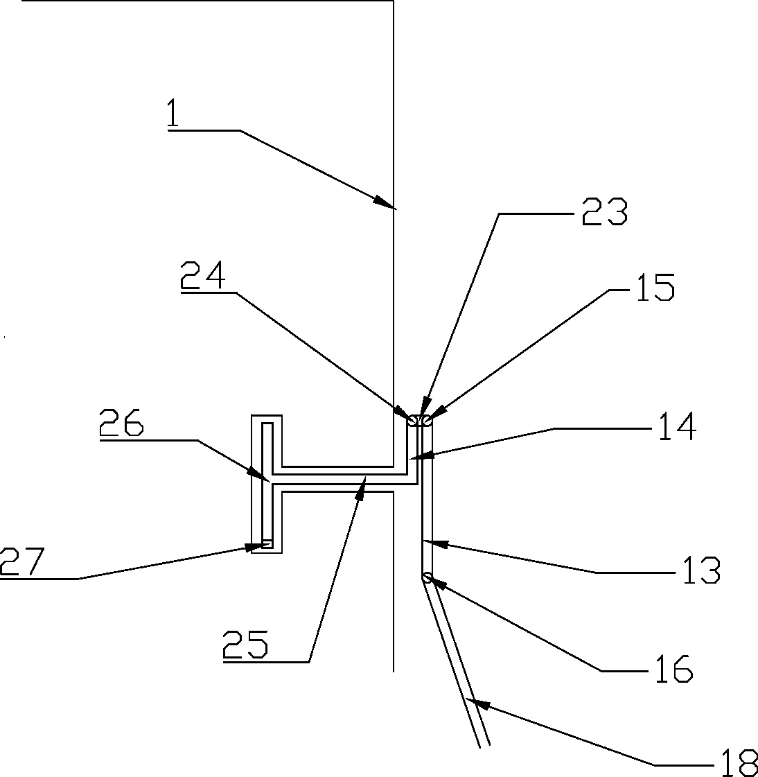 A multifunctional window structure for placing flower pots