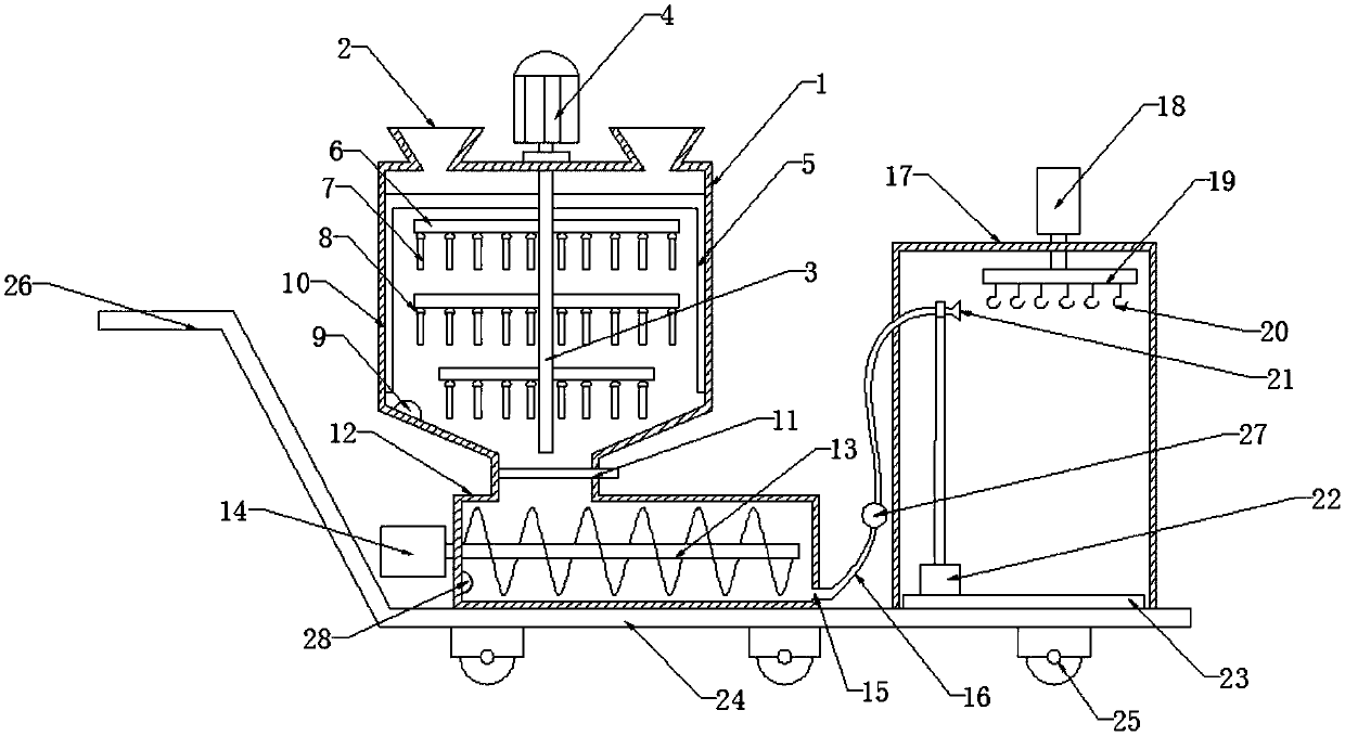 Efficient spraying machine